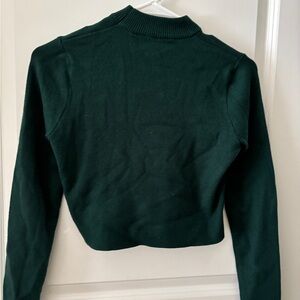 Altar'd State Deep Green Turtleneck Sweater